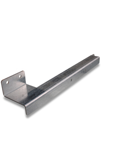 Adapter rail lh drive dirt belt on stillage Step V16